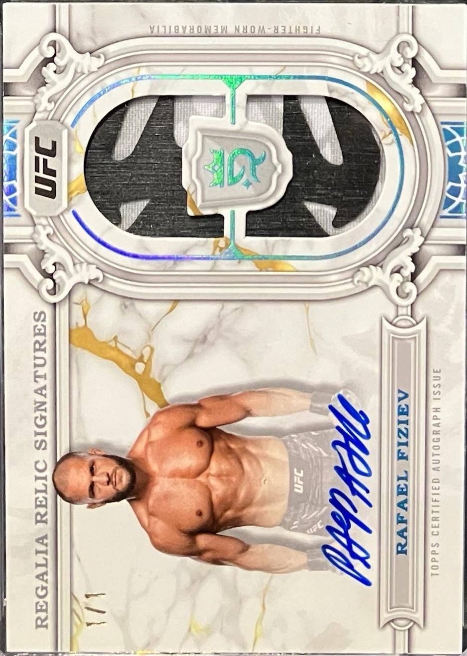 Rafael Fiziev [Platinum] #RRS-RFV
