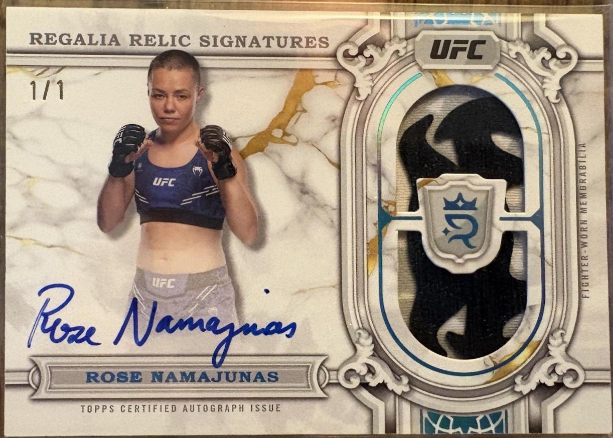 Rose Namajunas [Platinum] #RRS-RNS