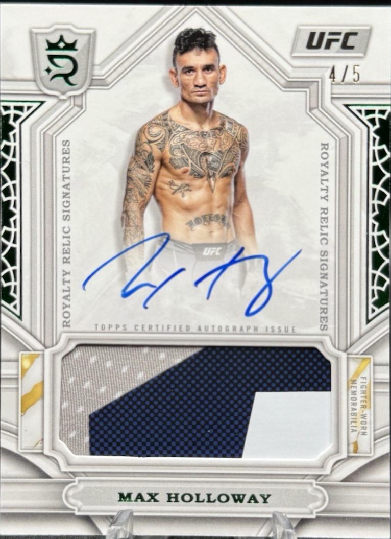 Max Holloway [Green] #RYS-MHY