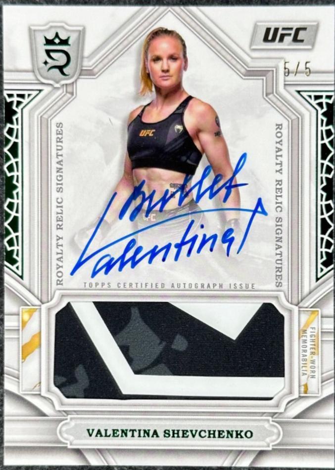 Valentina Shevchenko [Green] #RYS-VSO