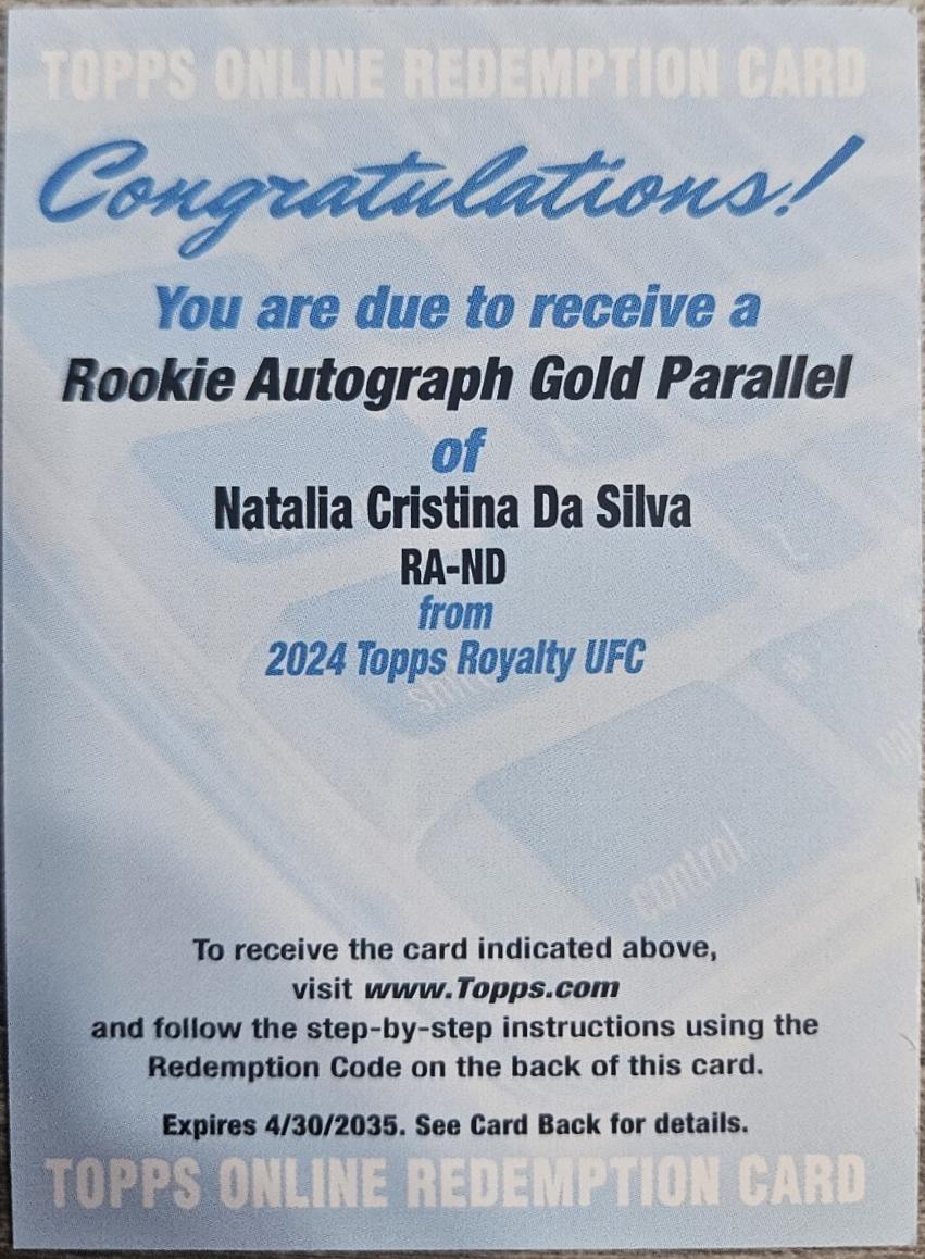 Natalia Cristina Da Silva [Gold] #RA-ND