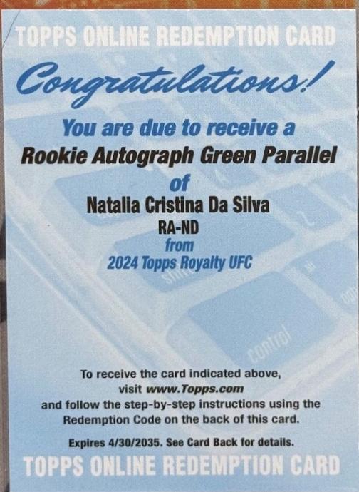 Natalia Cristina Da Silva [Green] #RA-ND