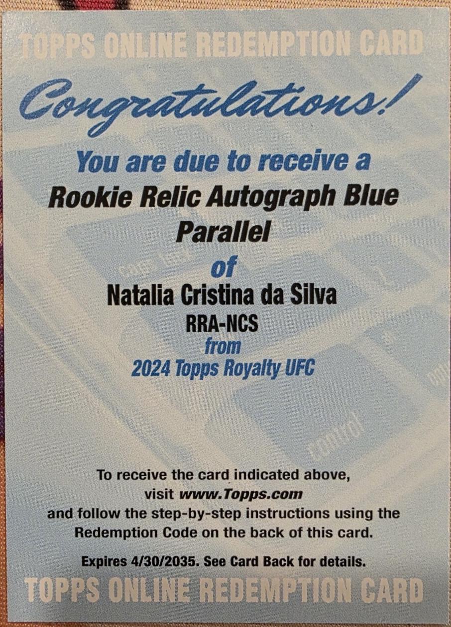 Natalia Cristina da Silva [Blue] #RRA-NCS