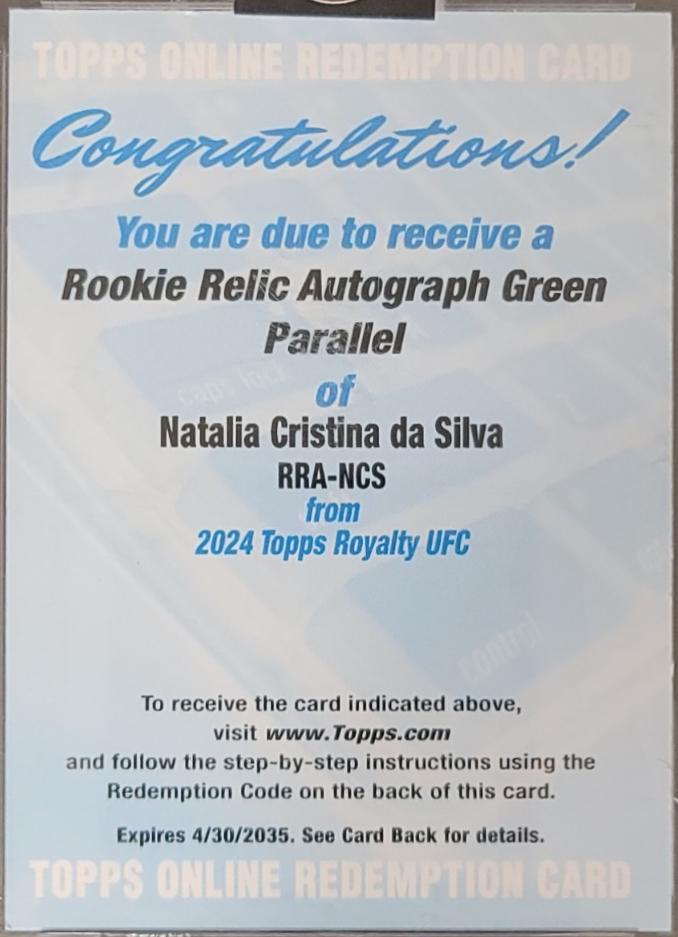 Natalia Cristina da Silva [Green] #RRA-NCS