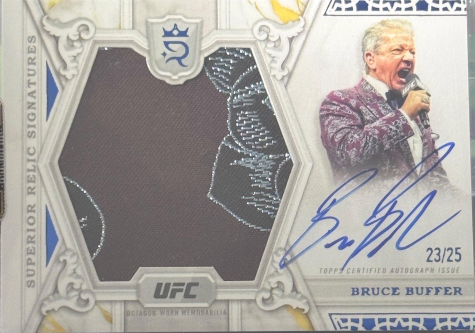 Bruce Buffer [Blue] #SRS-BB