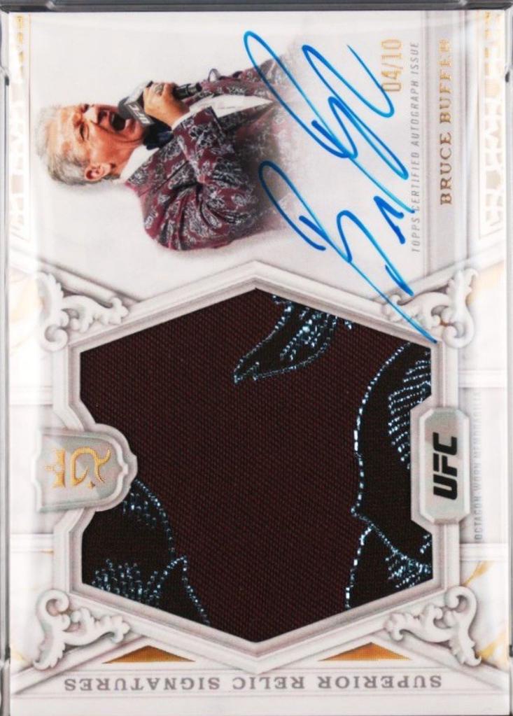 Bruce Buffer [Gold] #SRS-BB