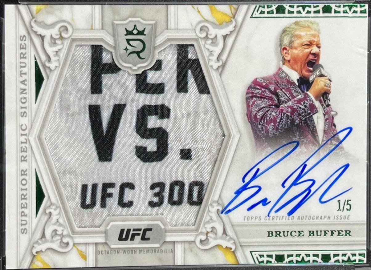 Bruce Buffer [Green] #SRS-BB
