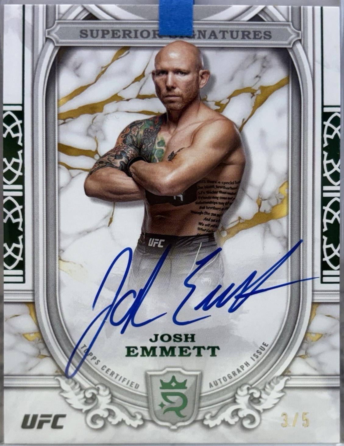Josh Emmett [Green] #SRS-JE