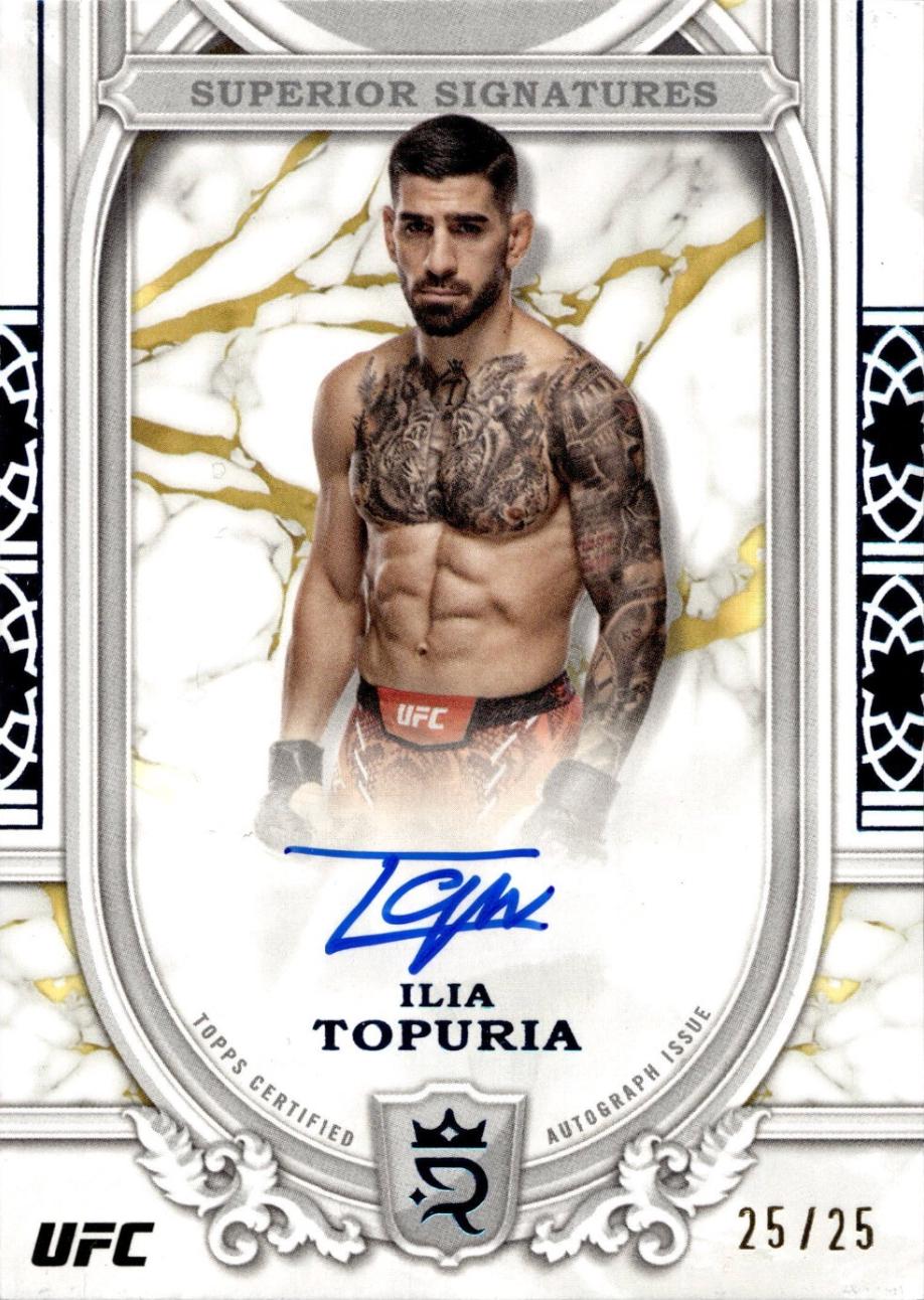 Ilia Topuria [Blue] #SS-ITA