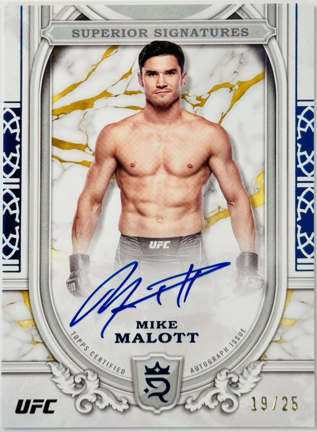 Mike Malott [Blue] #SS-MMT