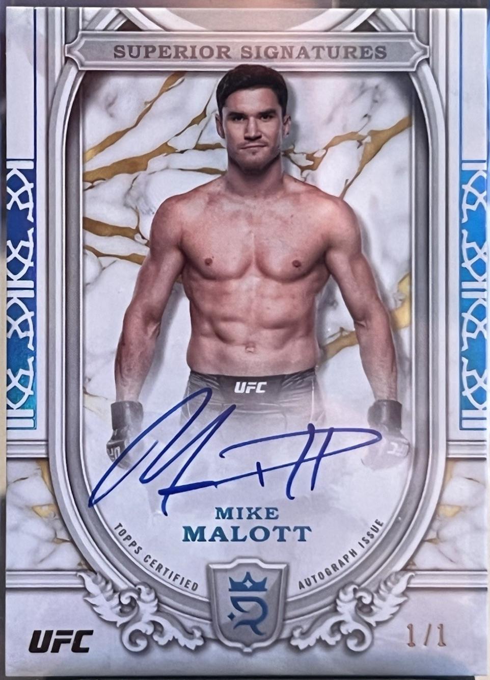 Mike Malott [Platinum] #SS-MMT
