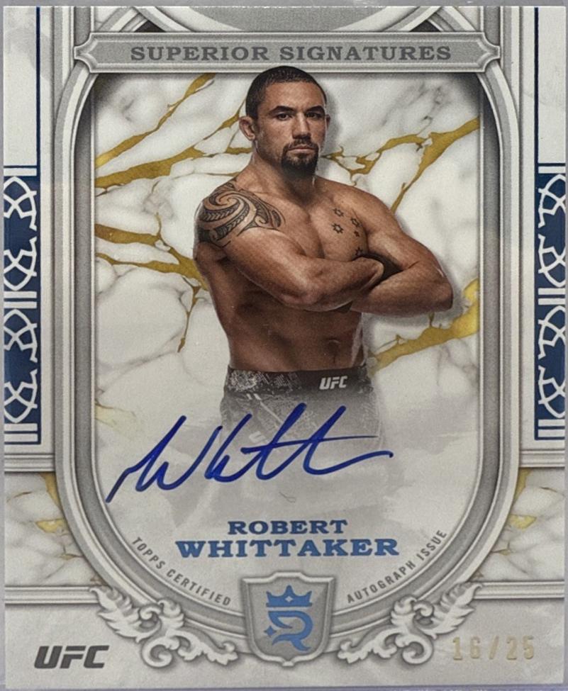 Robert Whittaker [Blue] #SS-RWR
