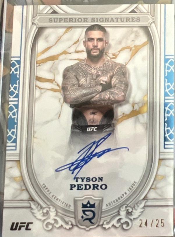 Tyson Pedro [Blue] #SS-TPO