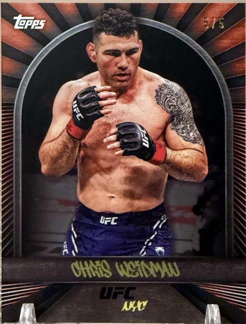Chris Weidman [Orange] #11