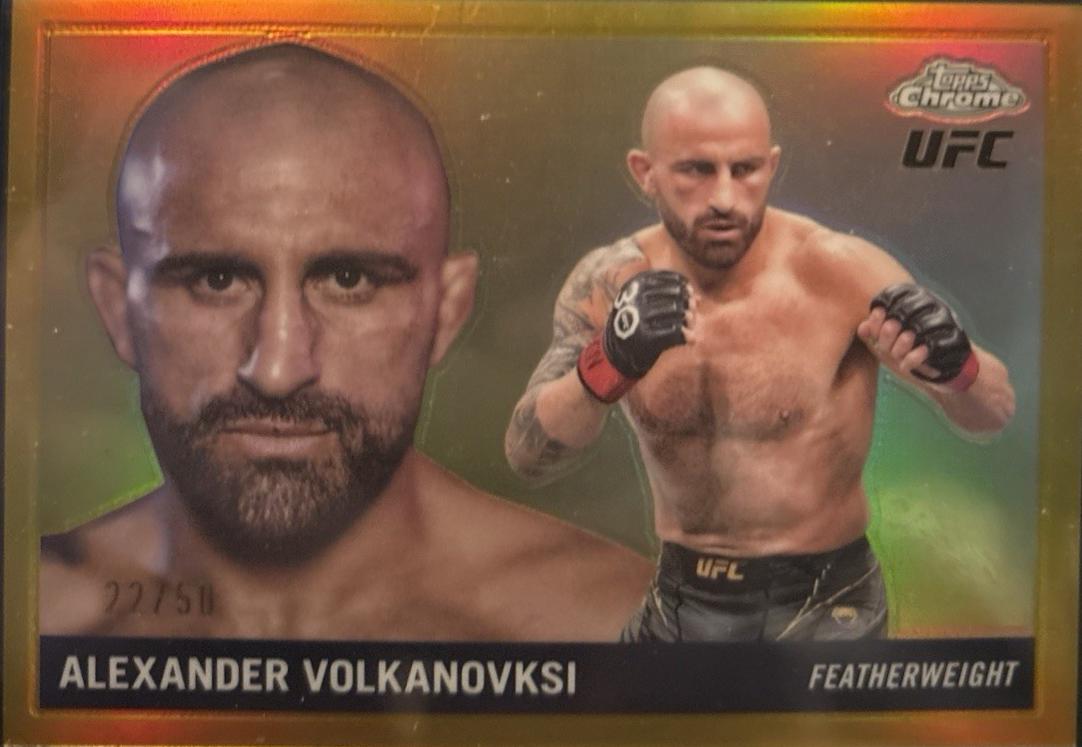 Alexander Volkanovksi [Geometric Gold Refractor] #55T-2