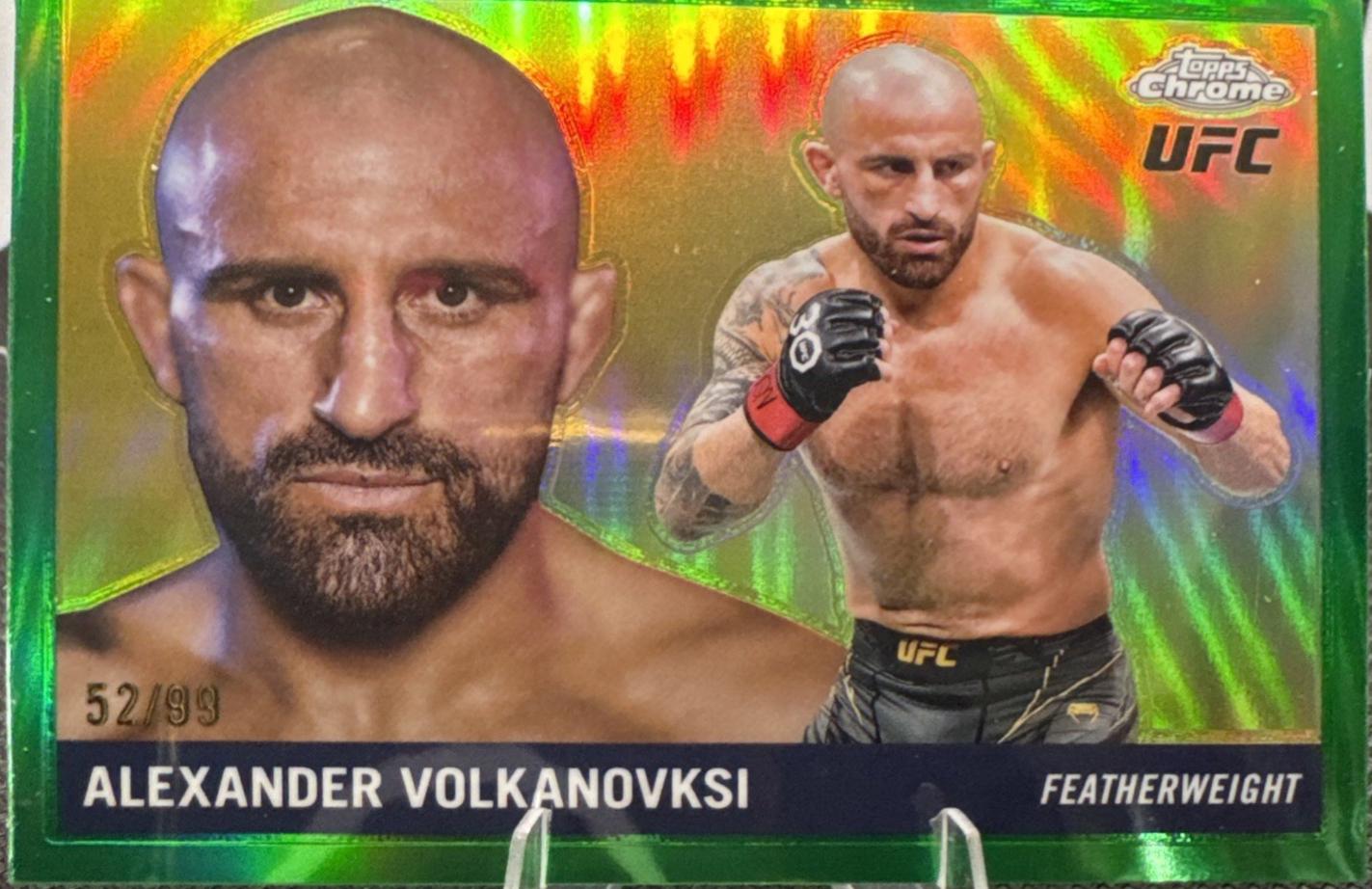 Alexander Volkanovksi [Green Refractor] #55T-2