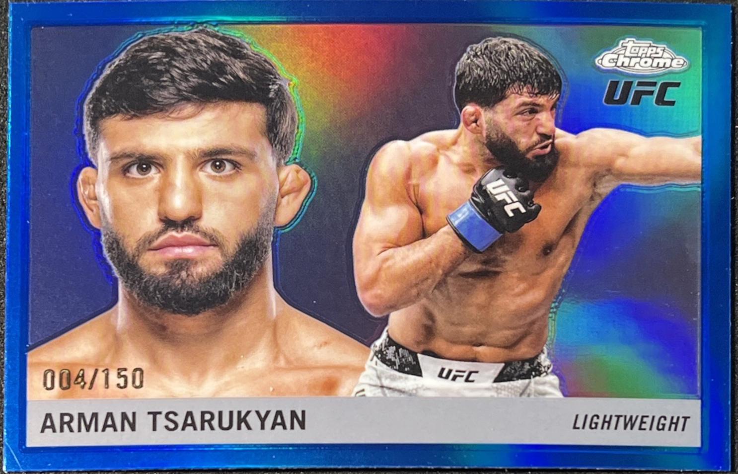 Arman Tsarukyan [Blue Refractor] #55T-12