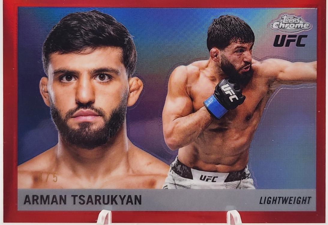Arman Tsarukyan [Red Refractor] #55T-12