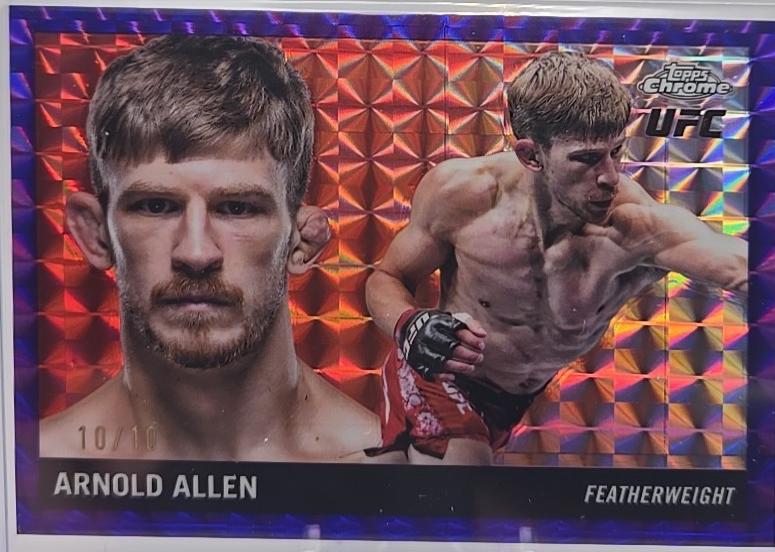 Arnold Allen [Geometric Purple Refractor] #55T-9