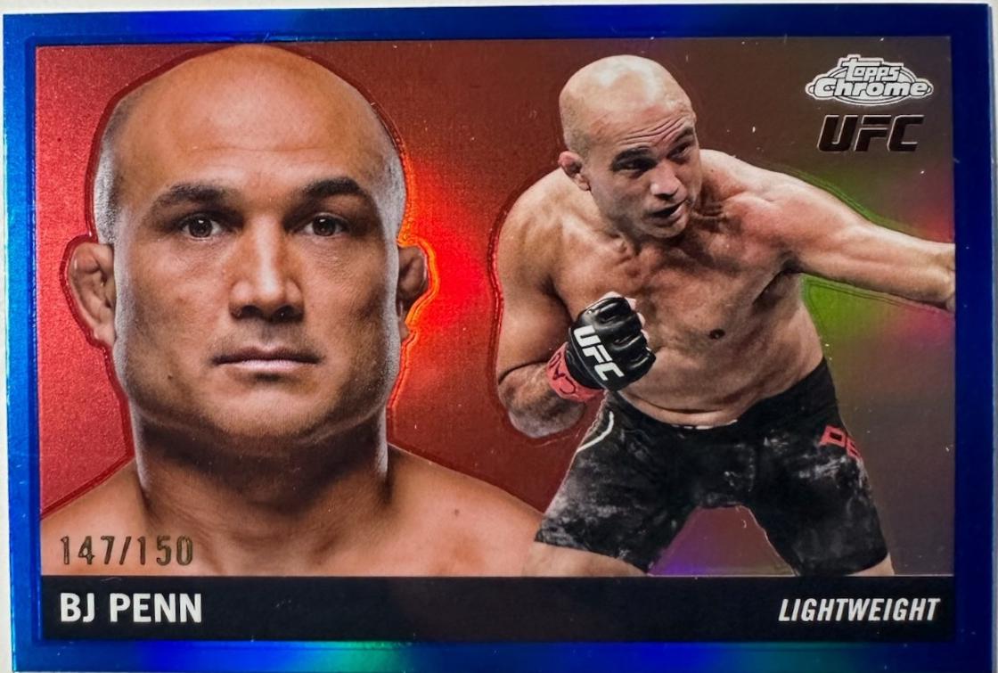 BJ Penn [Blue Refractor] #55T-4