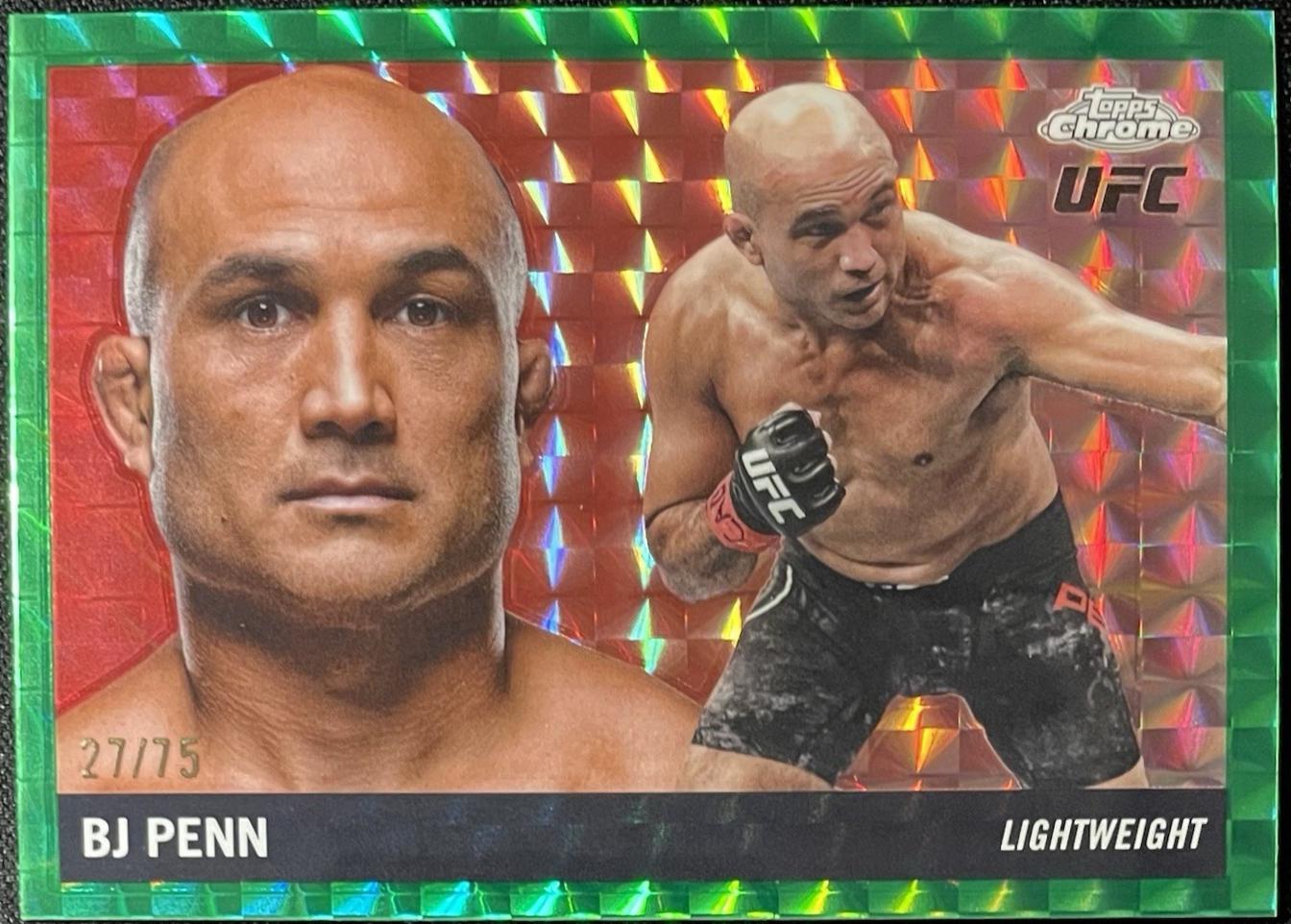 BJ Penn [Geometric Green Refractor] #55T-4