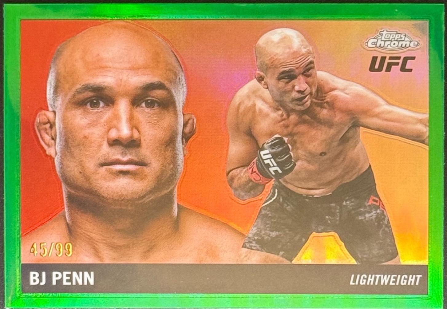 BJ Penn [Green Refractor] #55T-4
