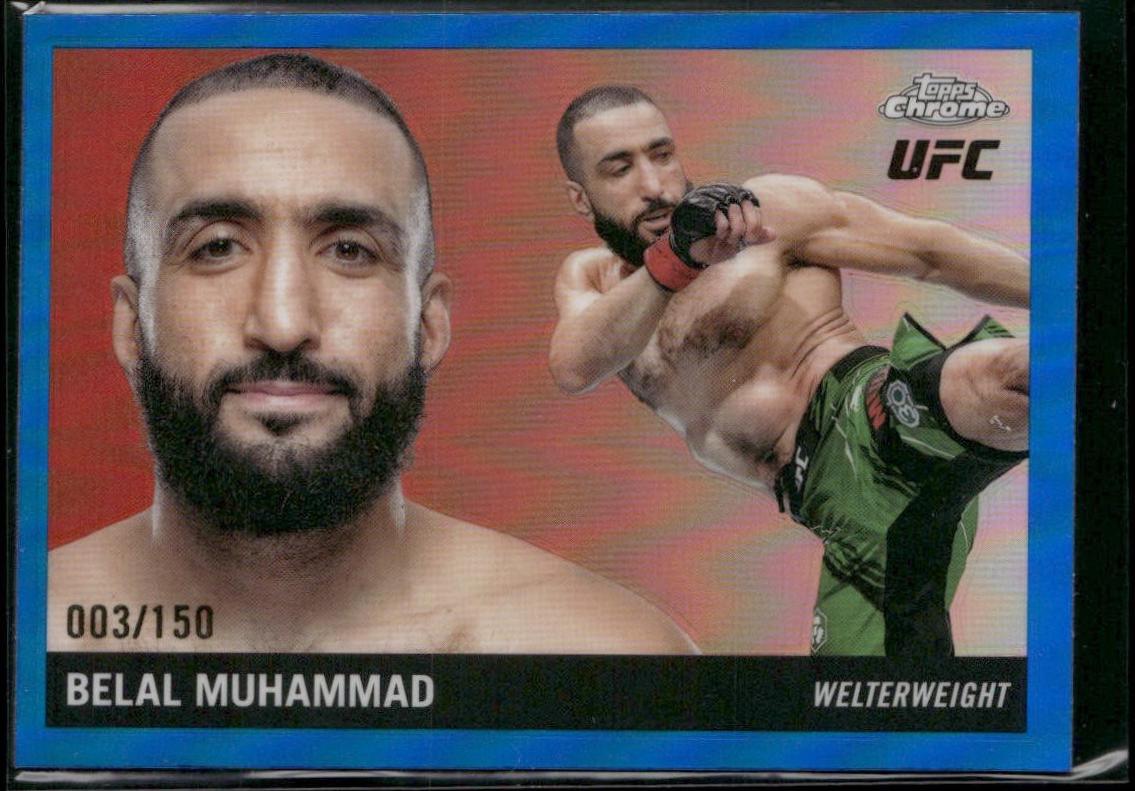 Belal Muhammad [Blue Refractor] #55T-18
