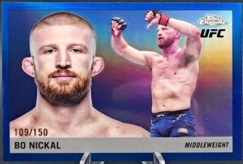 Bo Nickal [Blue Refractor] #55T-25