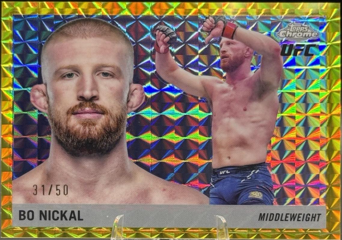 Bo Nickal [Geometric Gold Refractor] #55T-25