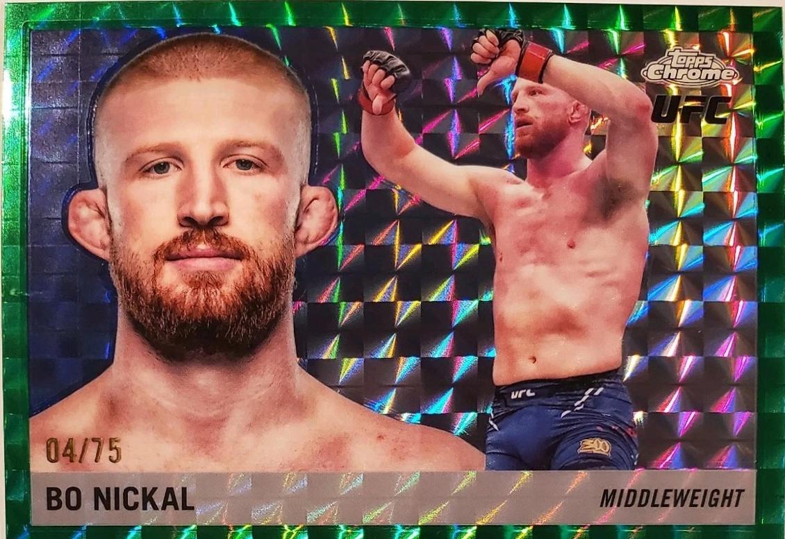 Bo Nickal [Geometric Green Refractor] #55T-25