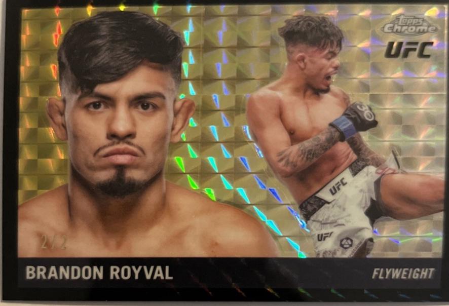 Brandon Royval [Geometric Black Refractor] #55T-23