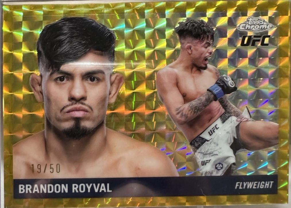 Brandon Royval [Geometric Gold Refractor] #55T-23