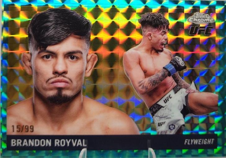 Brandon Royval [Geometric Purple Refractor] #55T-23