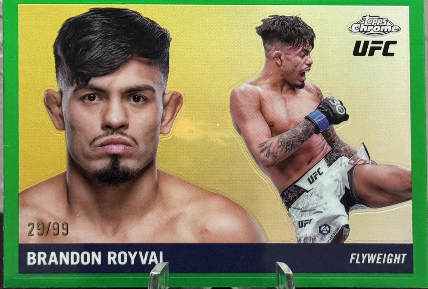 Brandon Royval [Green Refractor] #55T-23