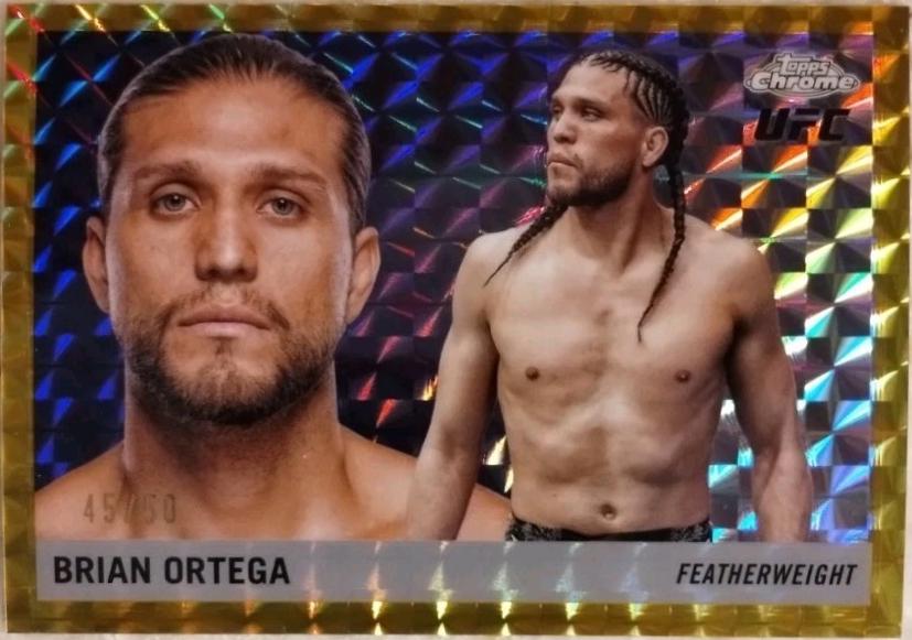 Brian Ortega [Geometric Gold Refractor] #55T-15