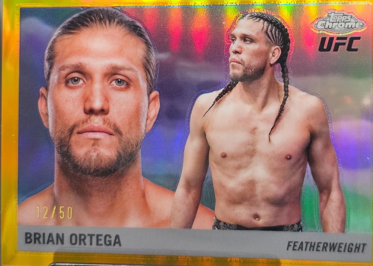 Brian Ortega [Gold Refractor] #55T-15