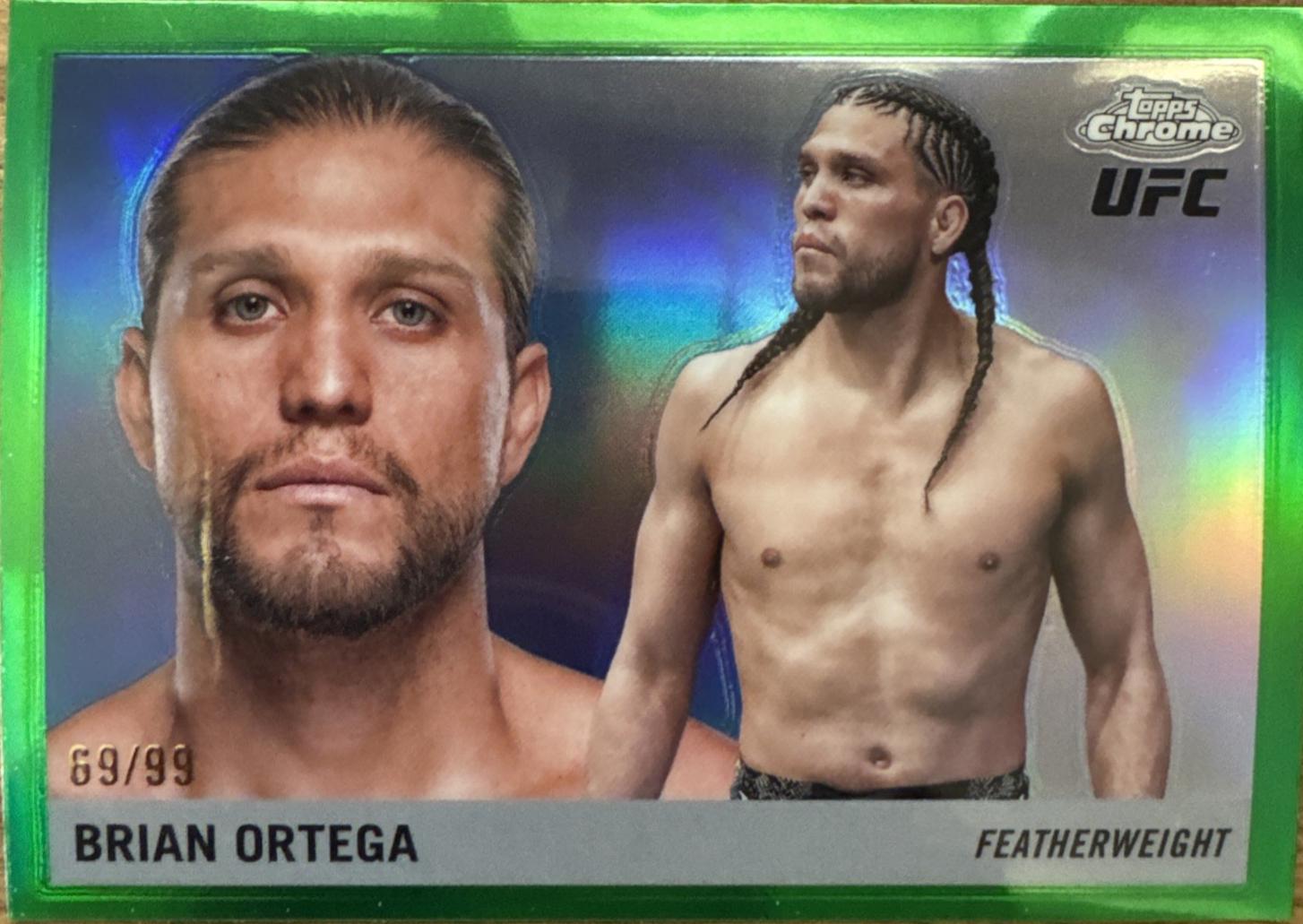 Brian Ortega [Green Refractor] #55T-15
