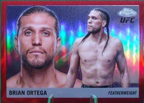 Brian Ortega [Red Refractor] #55T-15