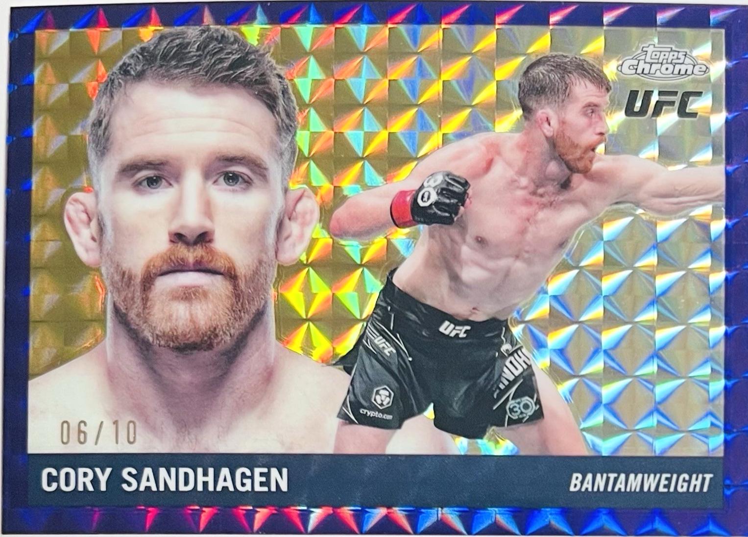 Cory Sandhagen [Geometric Purple Refractor] #55T-21