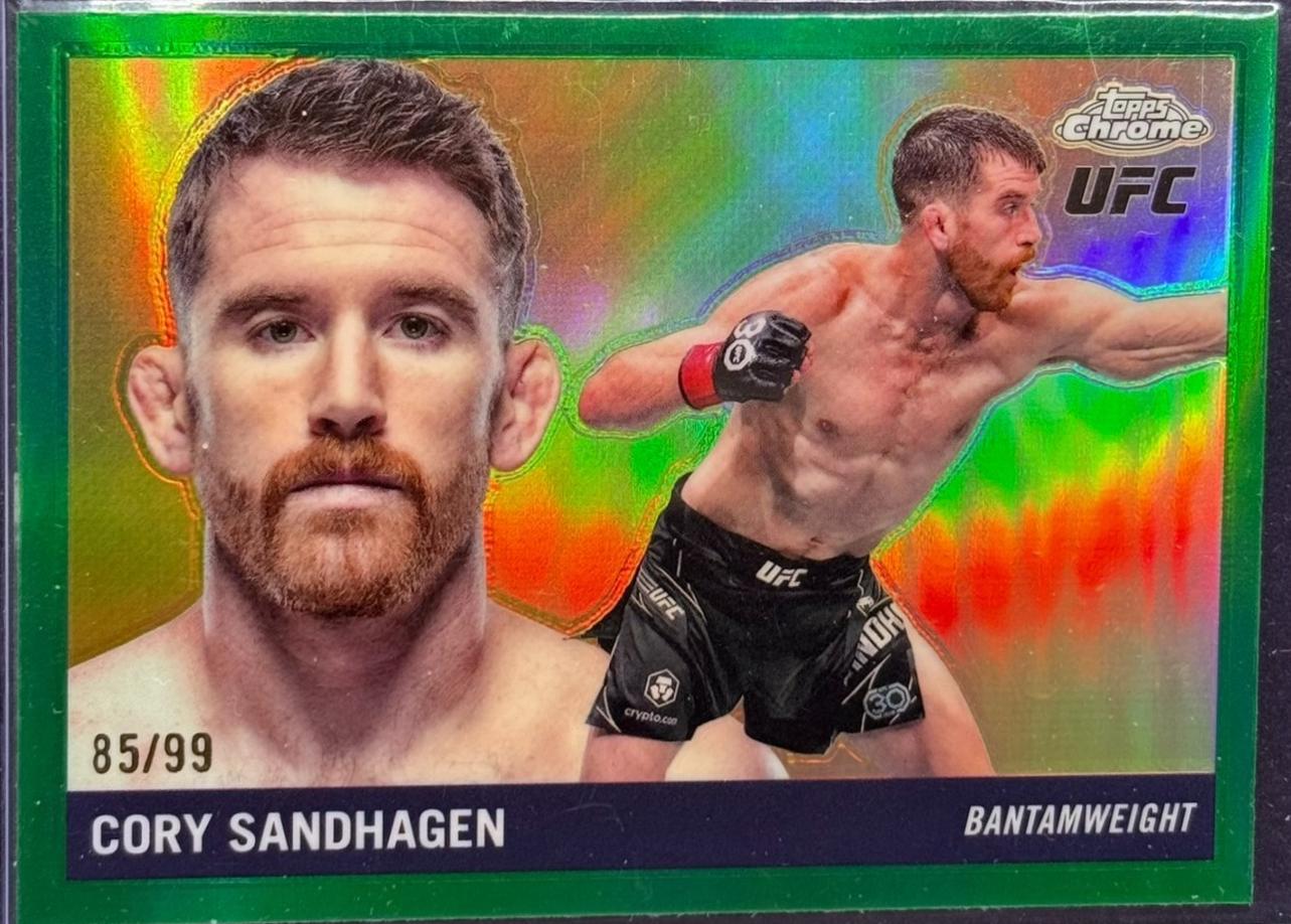 Cory Sandhagen [Green Refractor] #55T-21