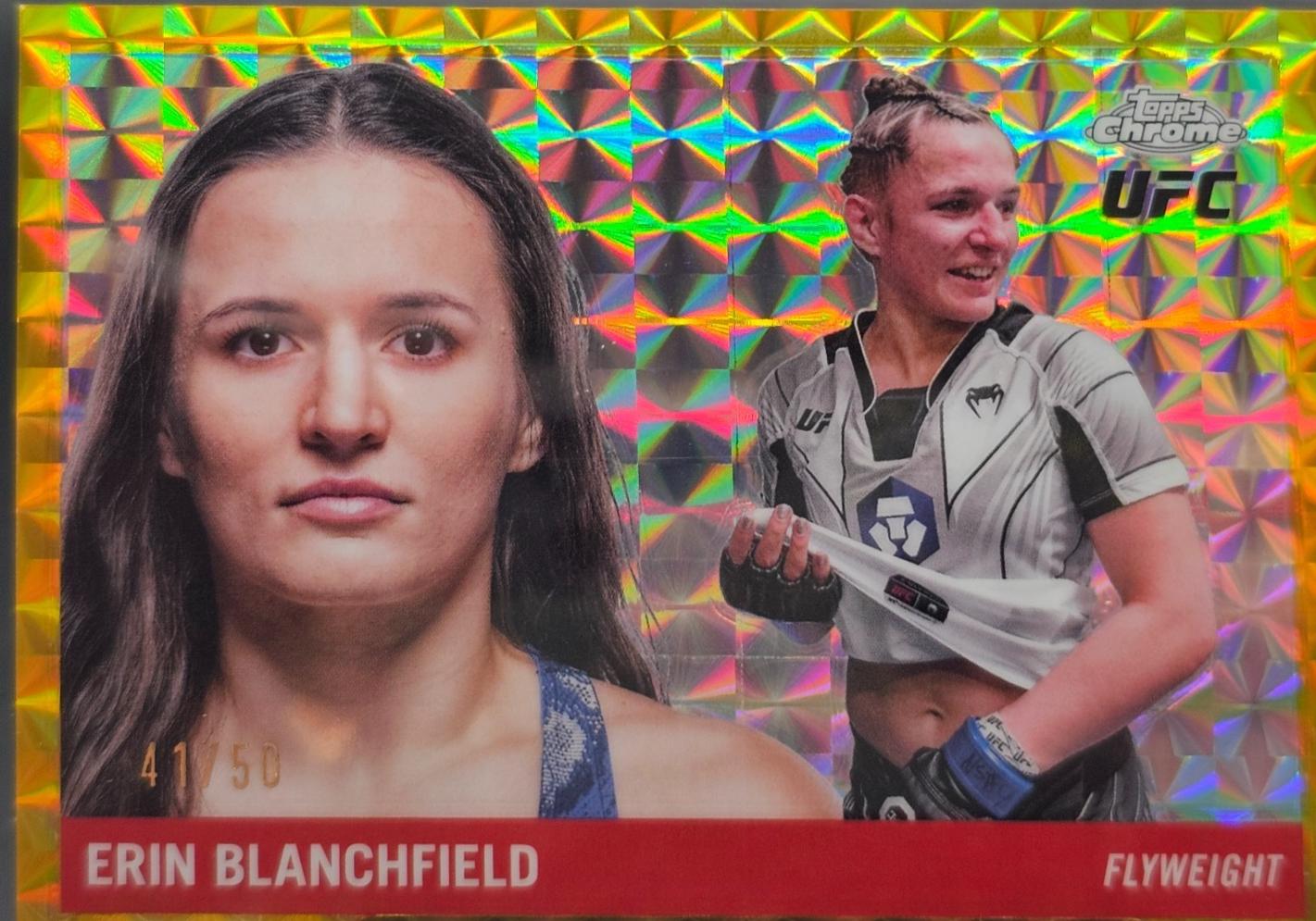 Erin Blanchfield [Geometric Gold Refractor] #55T-17