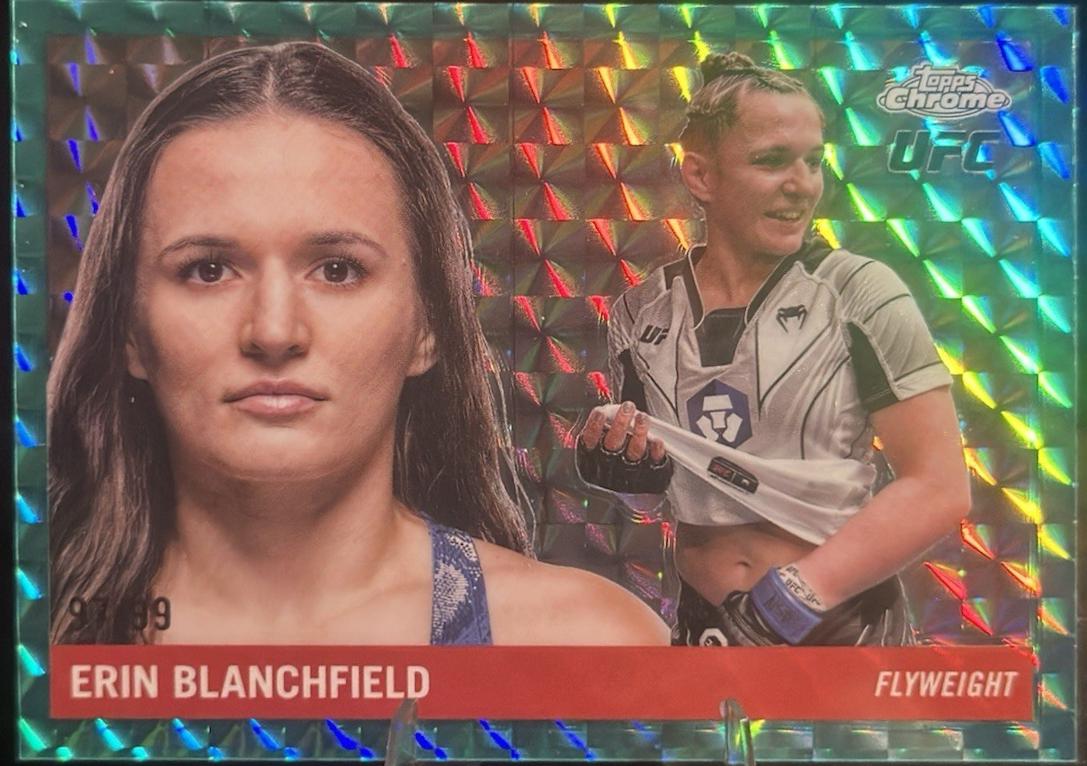 Erin Blanchfield [Geometric Purple Refractor] #55T-17