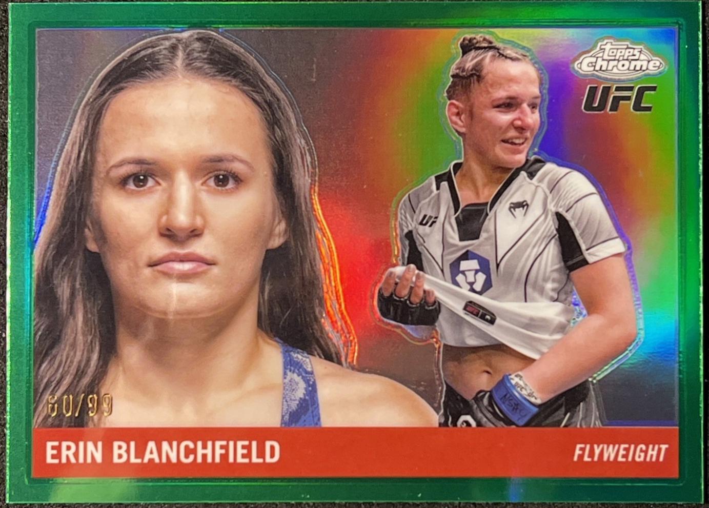 Erin Blanchfield [Green Refractor] #55T-17