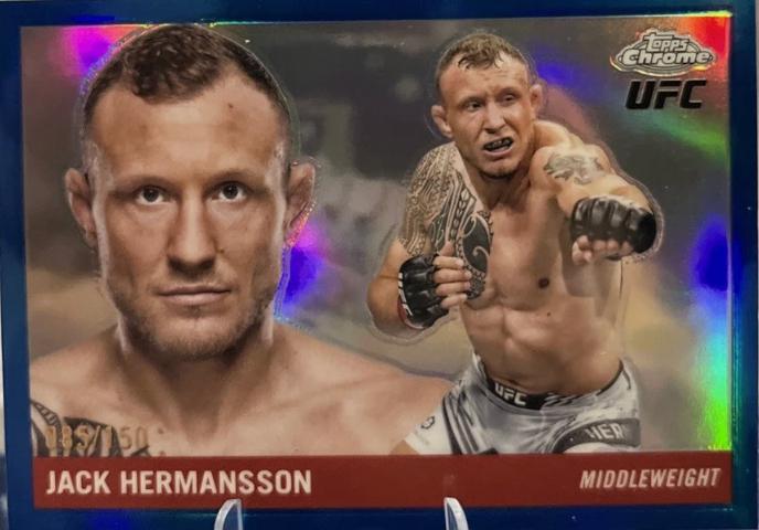 Jack Hermansson [Blue Refractor] #55T-7