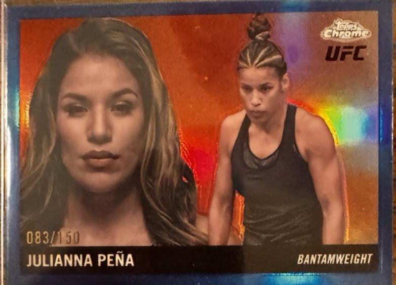 Julianna Pena [Blue Refractor] #55T-8
