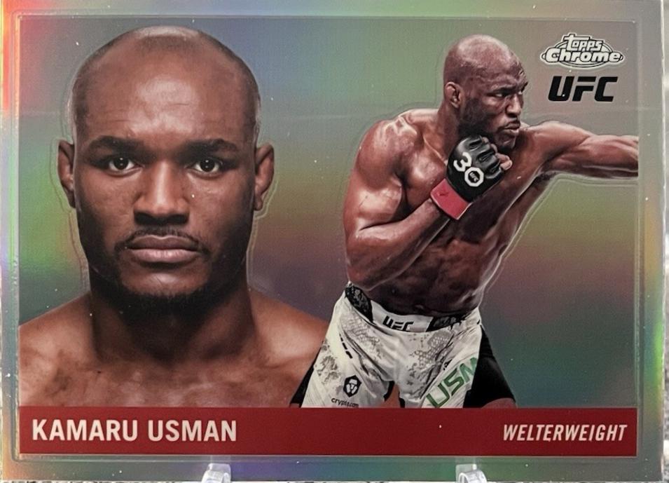 Kamaru Usman [Refractor] #55T-1