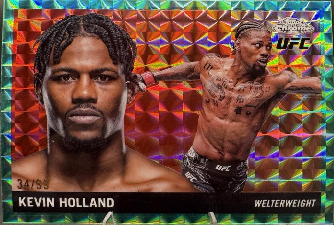 Kevin Holland [Geometric Purple Refractor] #55T-11