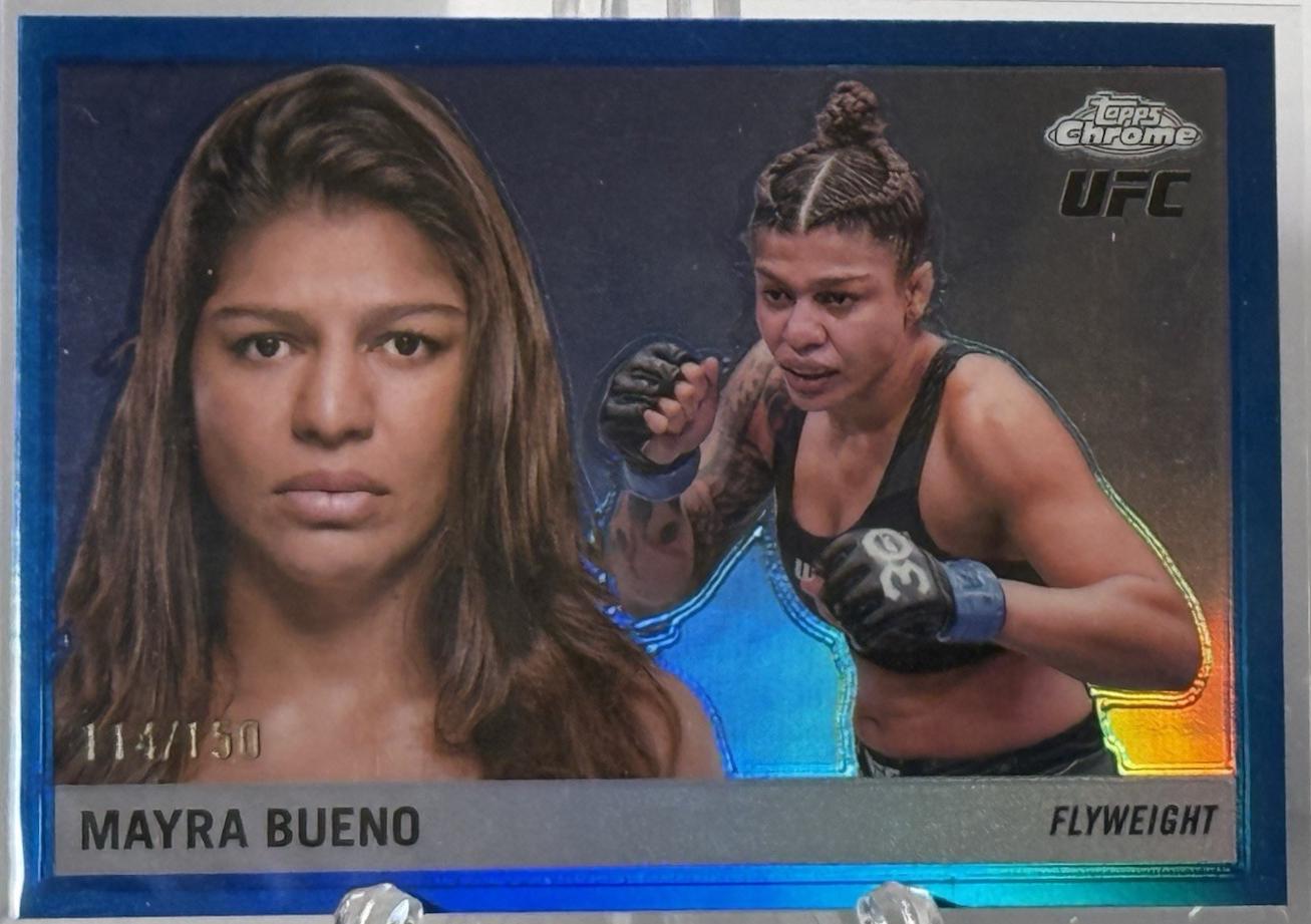 Mayra Bueno [Blue Refractor] #55T-6