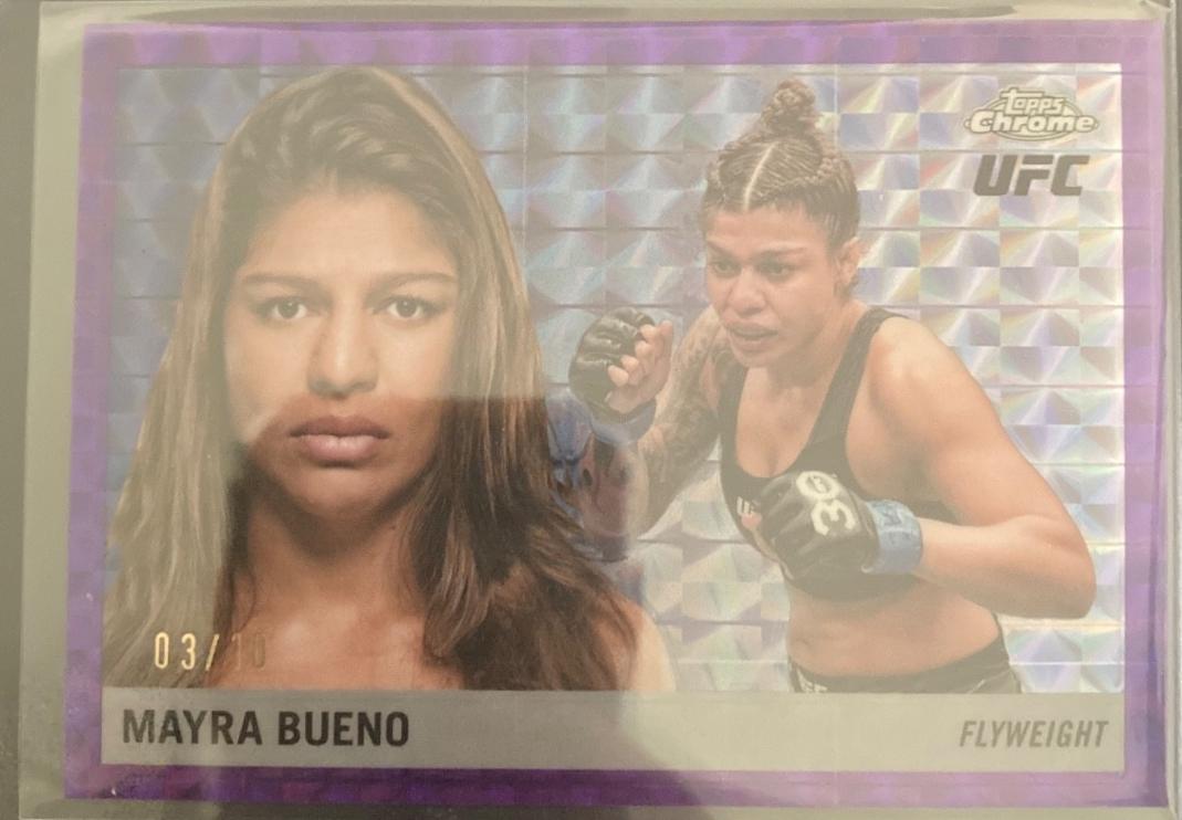 Mayra Bueno [Geometric Purple Refractor] #55T-6