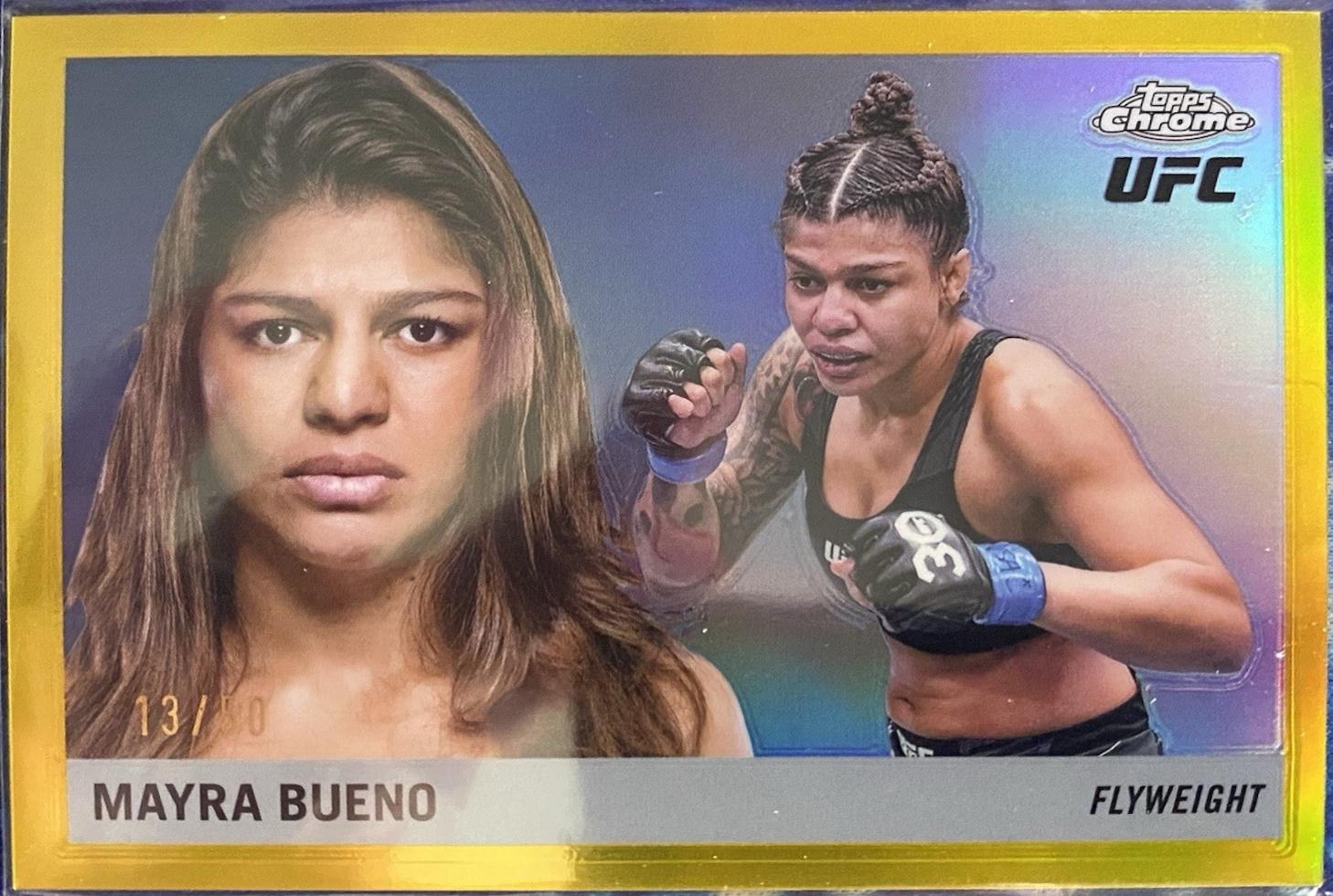 Mayra Bueno [Gold Refractor] #55T-6